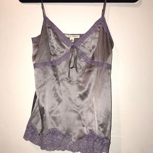 Banana republic silk and lace camisole top✨✨